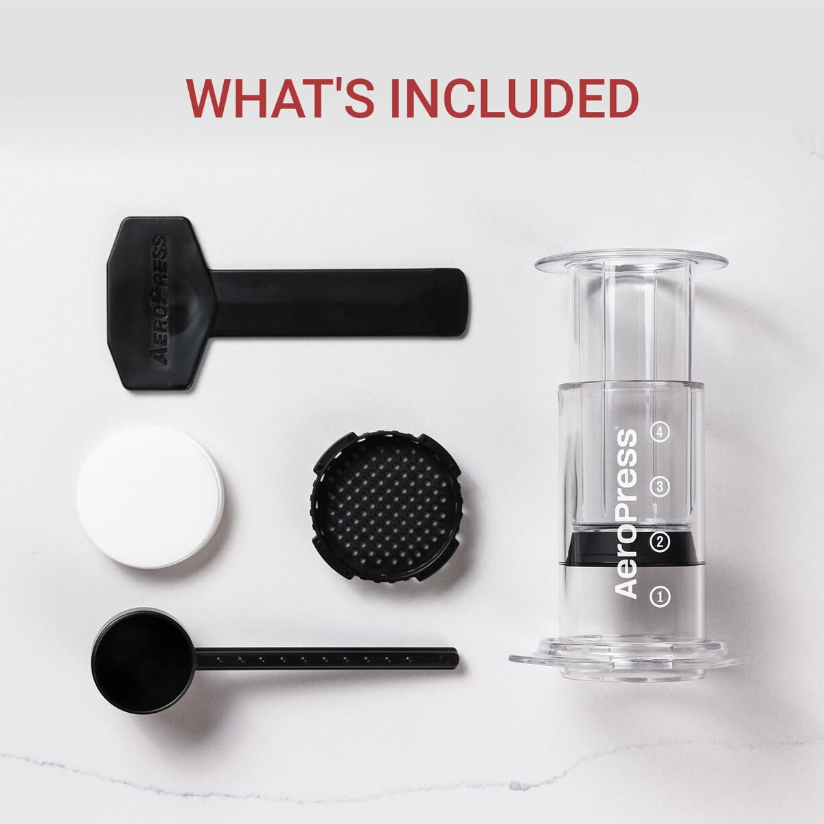 Portable Coffee Maker Aeropress Clear Transparent Tritan 250 ml-2
