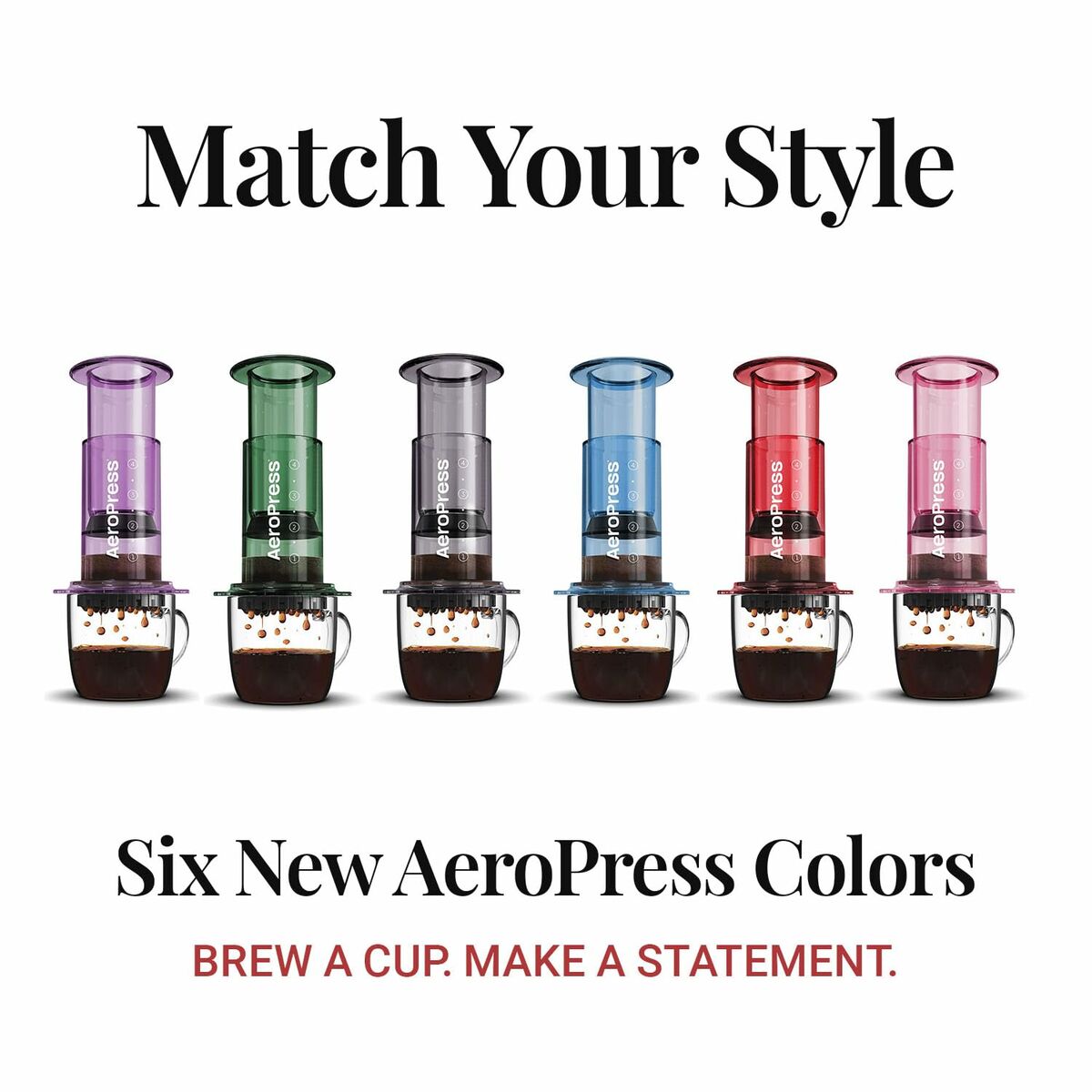 Portable Coffee Maker Aeropress Clear Transparent Tritan 250 ml-1
