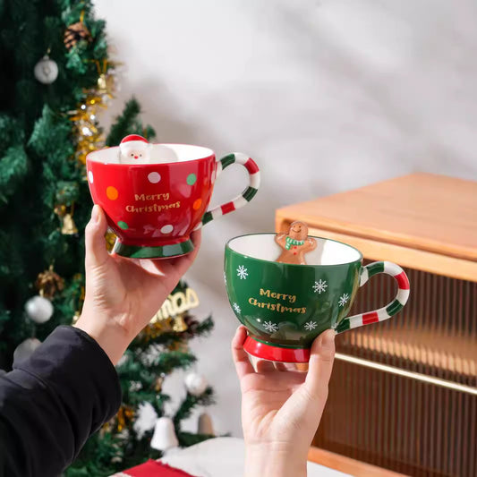 Christmas Ceramic Mug Gift Present Cup