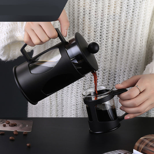 Household Coffee Press Pot for Brewing Fresh Coffee at Home