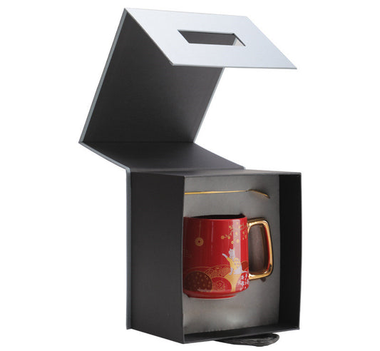 Fortune Cat Mug - Perfect Ceramic Tea Cup for Cat Lovers