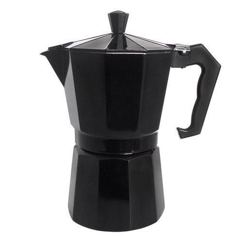 Pin Classic Aluminum Moka Pot - Italian Handmade Coffee Maker for 3-6 Cups