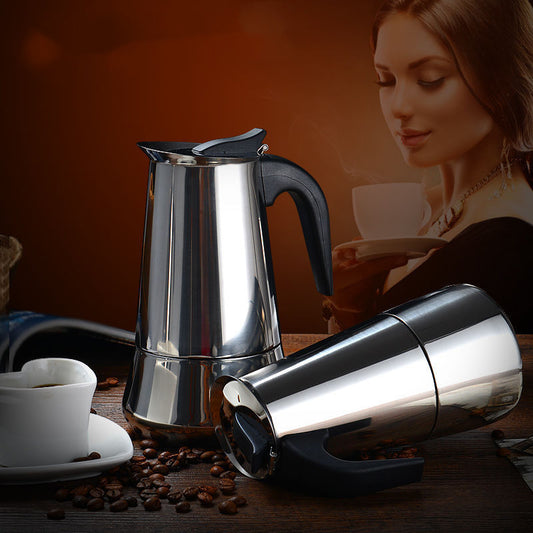 Italian Moka Pot Coffee Maker for Home Brewing
