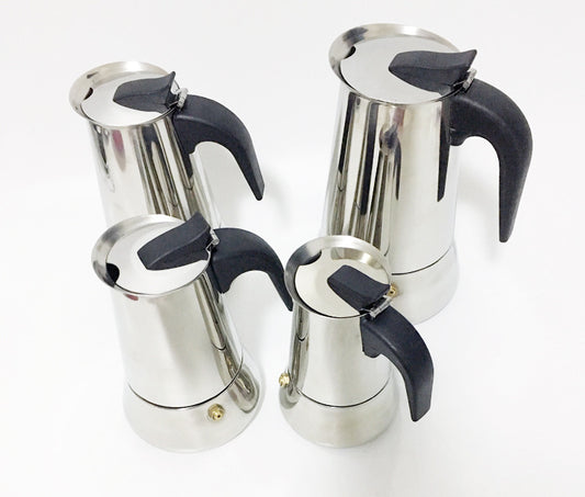 Stainless Steel Espresso Maker for Perfect Brews and Flavorful Coffee