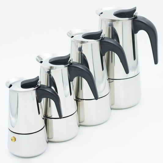Stainless Steel Espresso Maker for Perfect Brews and Flavorful Coffee