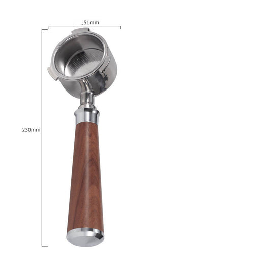 Alloy Portafilter Bottomless Coffee Machine with Handle for Baristas