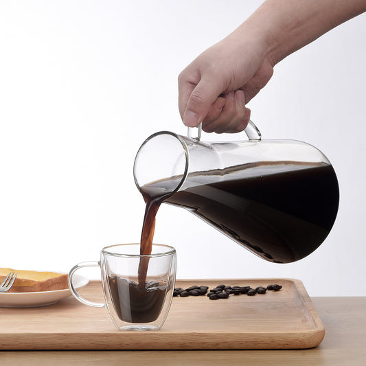 Large Capacity Coffee Pot with Scale for the Perfect Brewing Experience