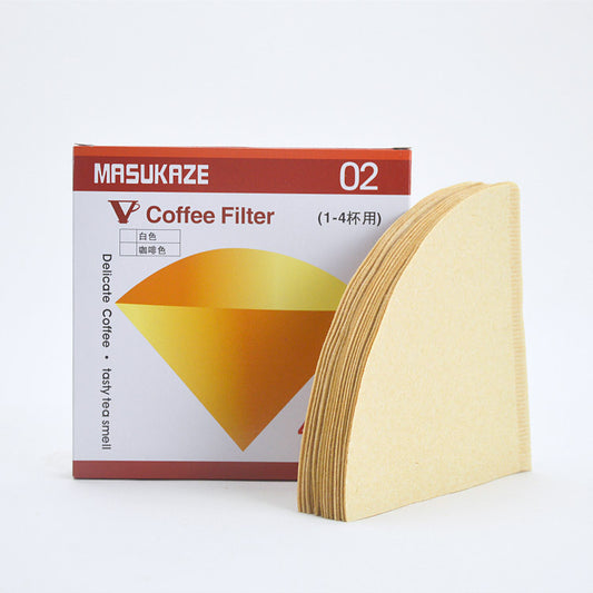 Sectoral coffee filter papers