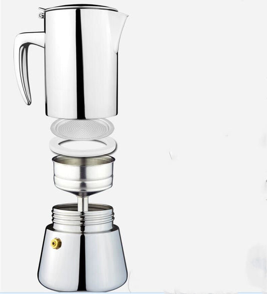Stainless Steel Coffee Pot for Durable Brewing