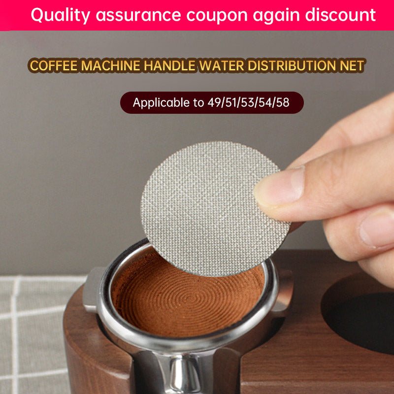 Stainless Steel Coffee Puck Screen 58MM Espresso Filter for Perfect Brews