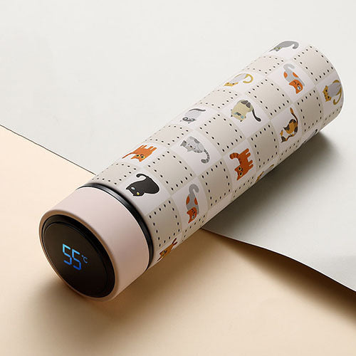 Smart Temperature Display Thermos 450ML for Coffee and Tea