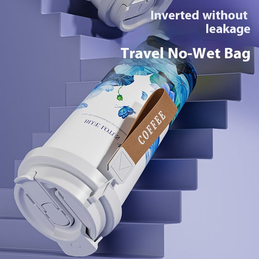 Stainless Steel Coffee Cup for Travel and Outdoor Use