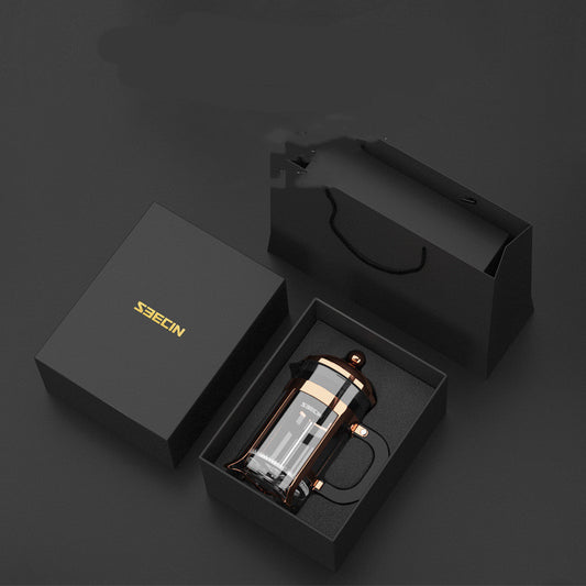 Rose Gold French Press Coffee Maker