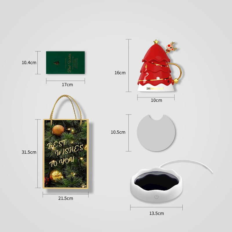 Cute And Creative Girl Christmas Tree Cup