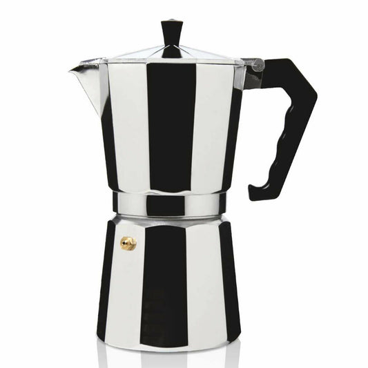 Italian Coffee Pot Haeger CP-12A.009A Aluminium 300 ml-0