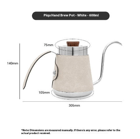 Gooseneck Anti-Scal Leather Kettle for Precision Brewing
