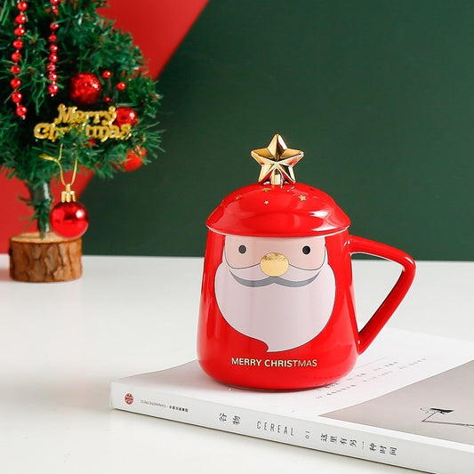 Cute Creative Christmas Ceramic Mug Gift