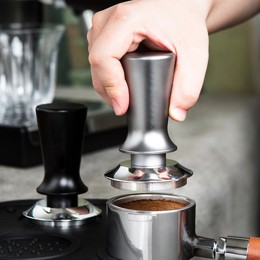 Elastic Stainless Steel Coffee Hammer for Baristas - Perfect Coffee Powder Tamper