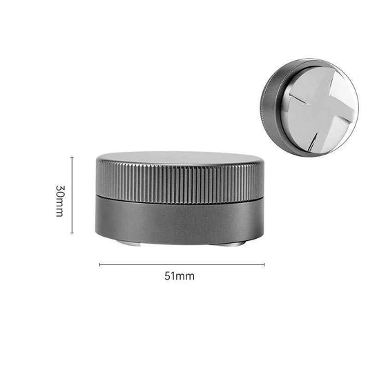 Adjustable Coffee Distributor and Leveler Tool for Perfect Espresso Extraction