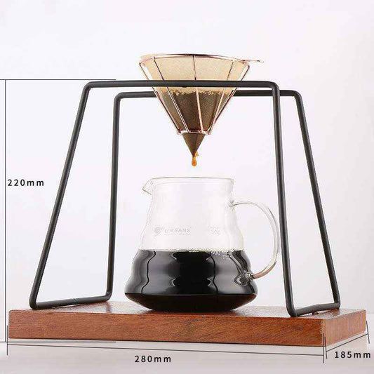 Stainless Steel Hand Brew Coffee Drip Filter Holder