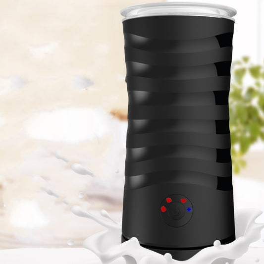 Multifunctional hot and cold milk frother for lattes and cappuccinos.