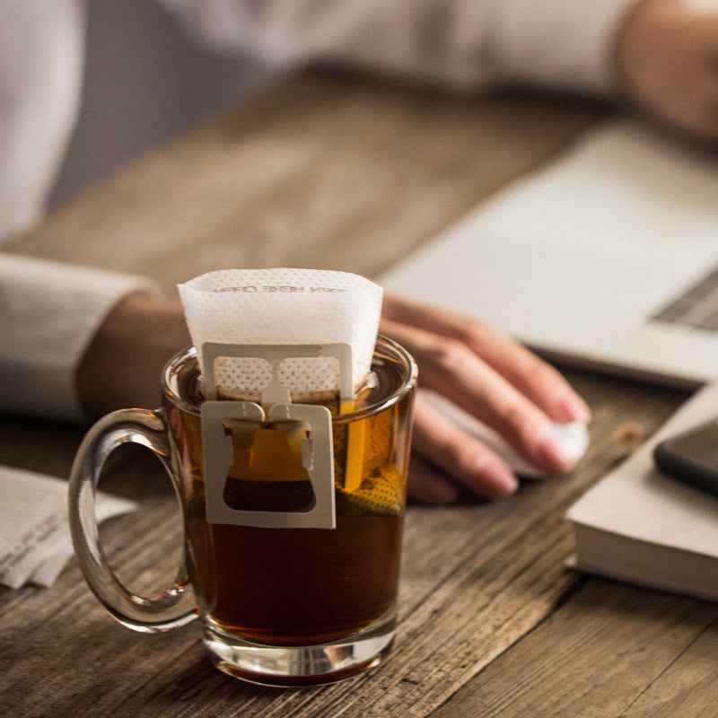 Coffee Filter Paper Bags for Hand Brewed Coffee - 200Pcs