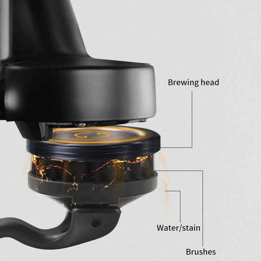 Espresso Machine Cleaning Brush for Effortless Group Head Maintenance