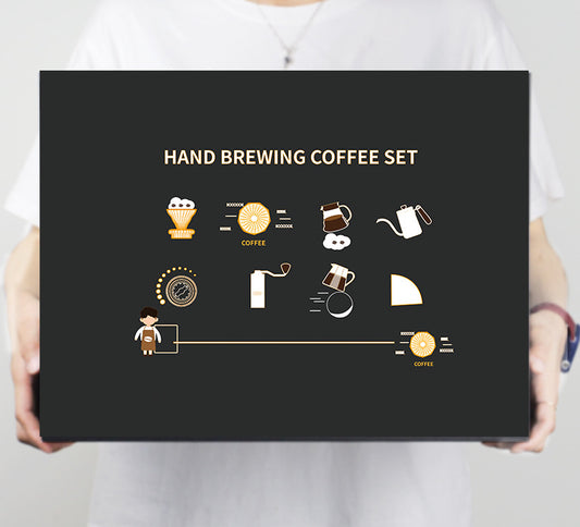 Premium Pour-Over Coffee Set - Complete Hand Brew Kit for Coffee Lovers