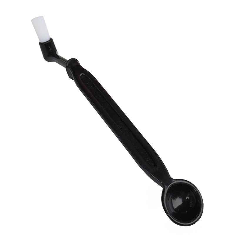 2-in-1 Coffee Machine Cleaner: Cleaning Brush and Spoon Combo