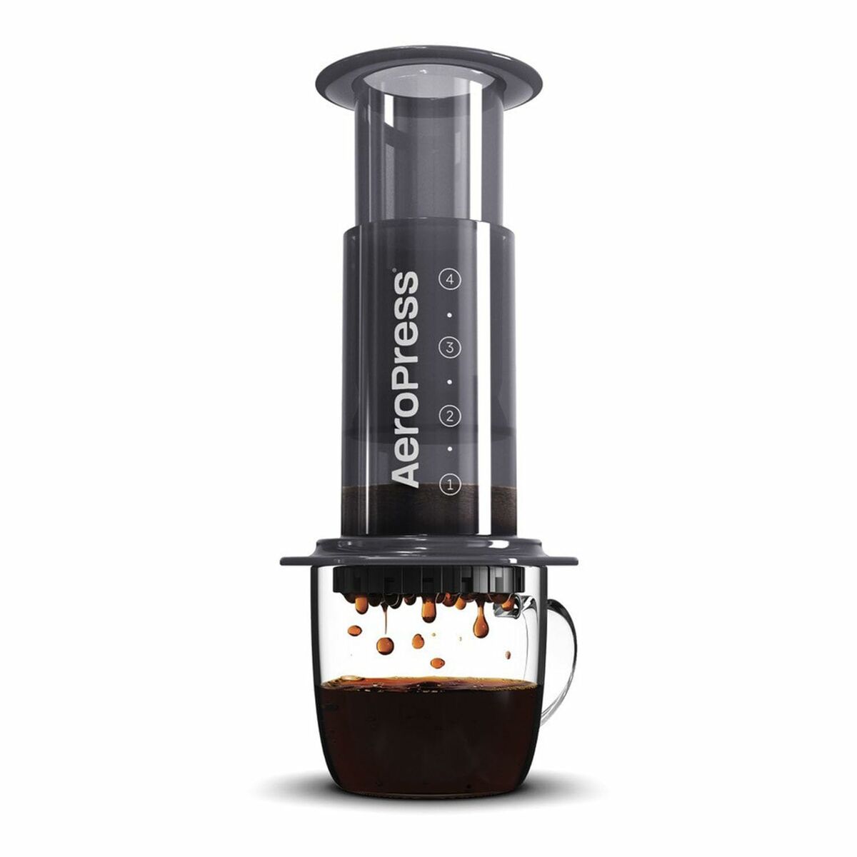 Portable Coffee Maker Aeropress 85R11 Black Transparent-0