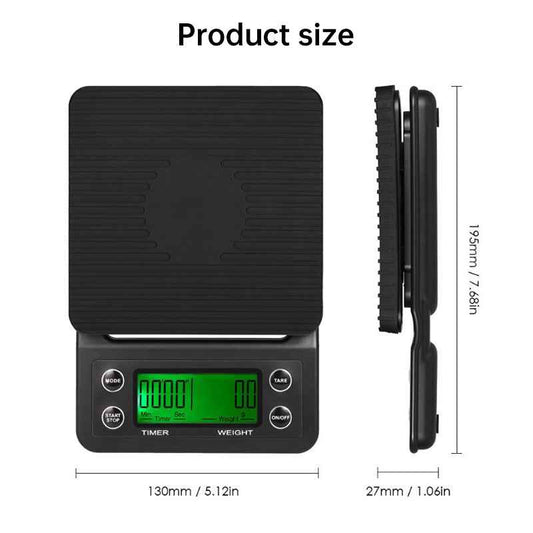 Digital Coffee Scale - The Essential Tool for Every Home Barista