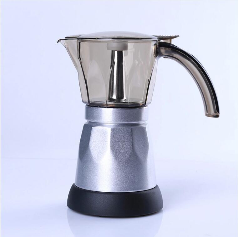 Stainless steel espresso maker