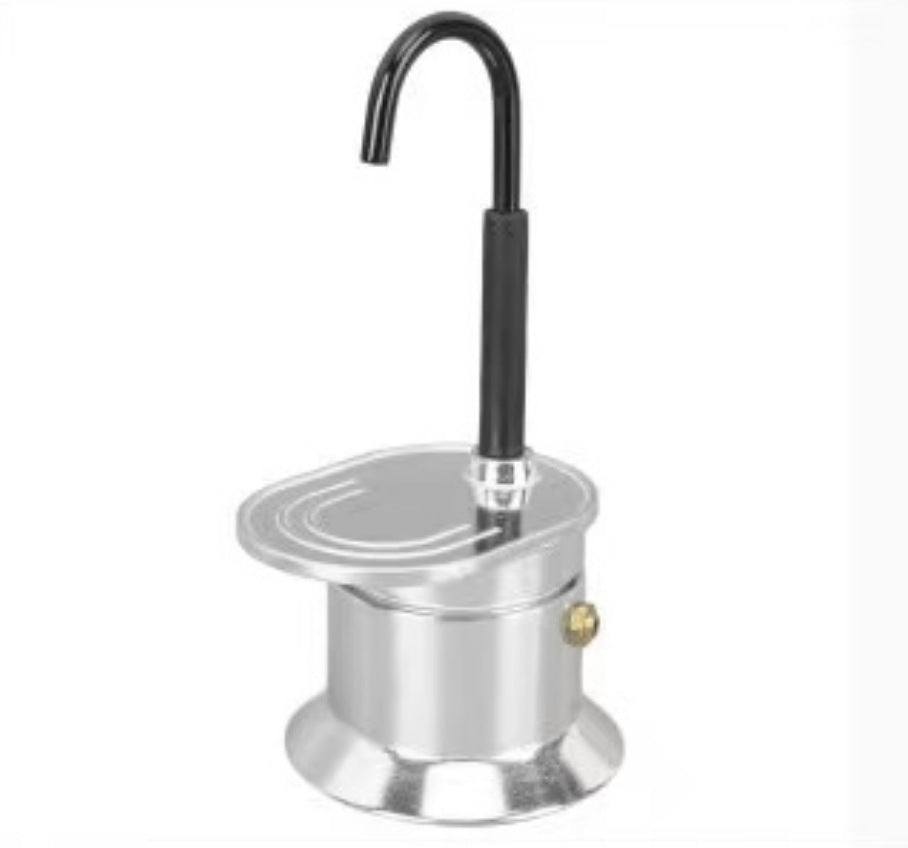 Aluminum Moka Pot 50ml Single Tube for Home Brewing
