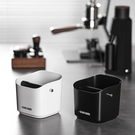 Coffee Knock Box for Home Barista - Espresso Puck Bin Storage Solution