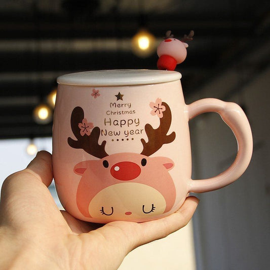Christmas Elk Mug