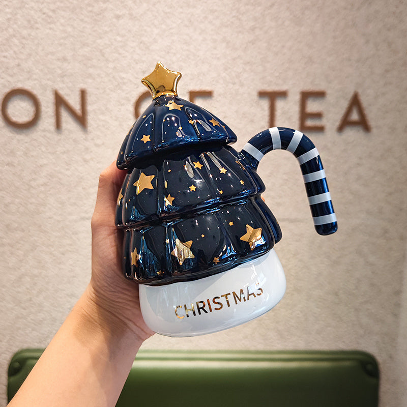 Cute And Creative Girl Christmas Tree Cup
