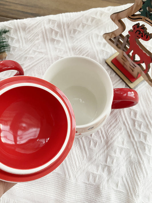 Christmas Ceramic Mug Santa