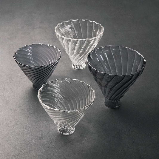 Hand Made Coffee Maker Dripper Filter Cup Suit Borosilicate Glass