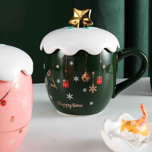 Coffee Cup Ceramic Water Cup Office Couple Creative