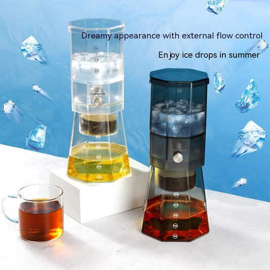 Ice Drip Coffee Pot Borosilicate Glass Cold Extraction Pot