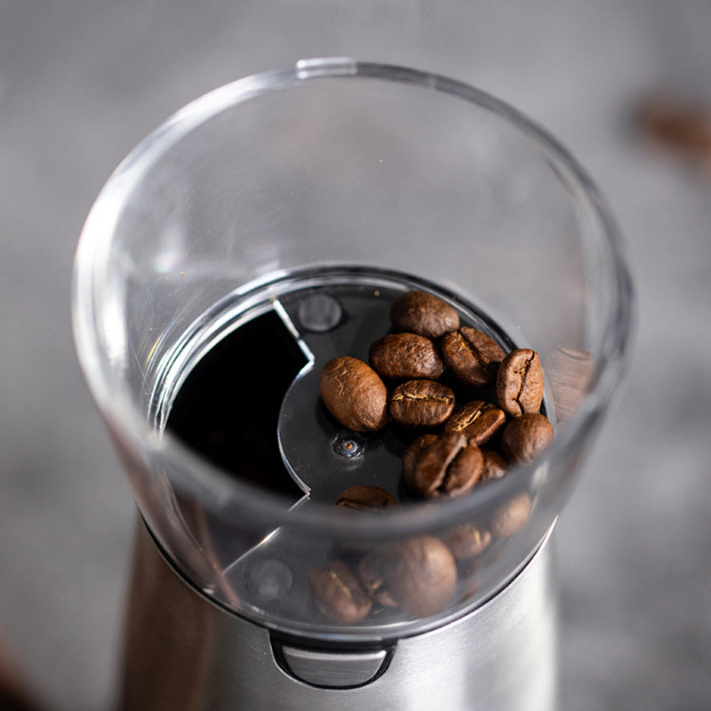 Portable Electric Coffee Grinder - USB Rechargeable and Compact Design