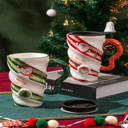 Christmas Couple Ceramic Mug