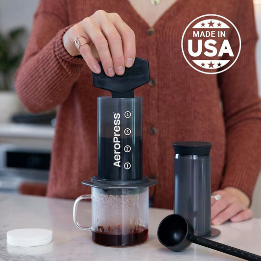 Portable Coffee Maker Aeropress 85R11 Black Transparent-1
