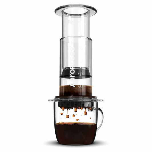 Portable Coffee Maker Aeropress Clear Transparent Tritan 250 ml-0