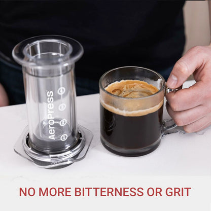 Portable Coffee Maker Aeropress Clear Transparent Tritan 250 ml-5