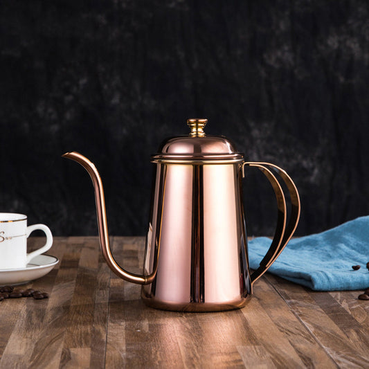 Stainless Steel Gooseneck Coffee Pot for Precision Pouring