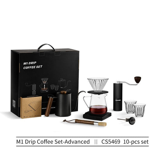 Drip Coffee Set Advanced 10 Pieces Premium Hand Brewing Kit