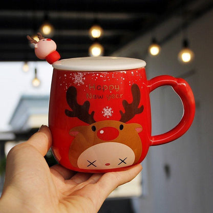 Christmas Elk Mug