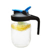 Sealed Coffee Mason Jar with Handle for Freshness and Convenience