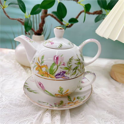 European Ceramic Tea Set and Coffee Cup Gift Box Set